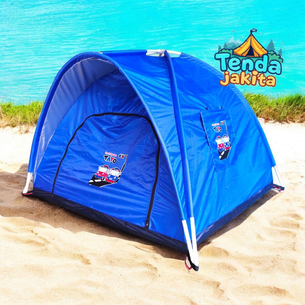 NEW DEALS TENDA ANAK TENDA MAINAN SERU MAINAN RUMAH-RUMAHAN TENDA KARAKTER BARBIE, TAYO,