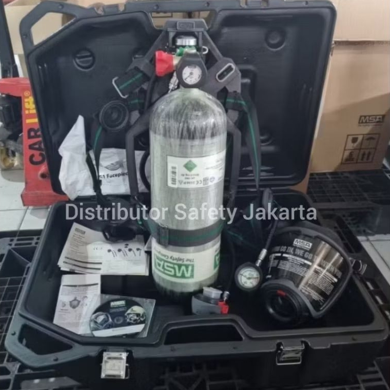 SCBA MSA Breathing Apparatus MSA M1 Composite Cylinder 6,8 Liter