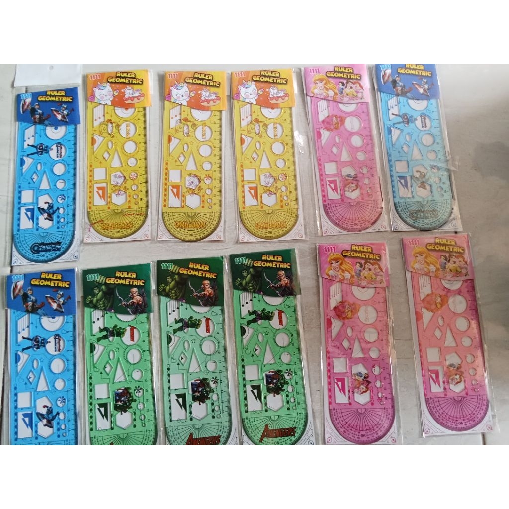 

Mistar / pengagaris edukatip multi pungsi