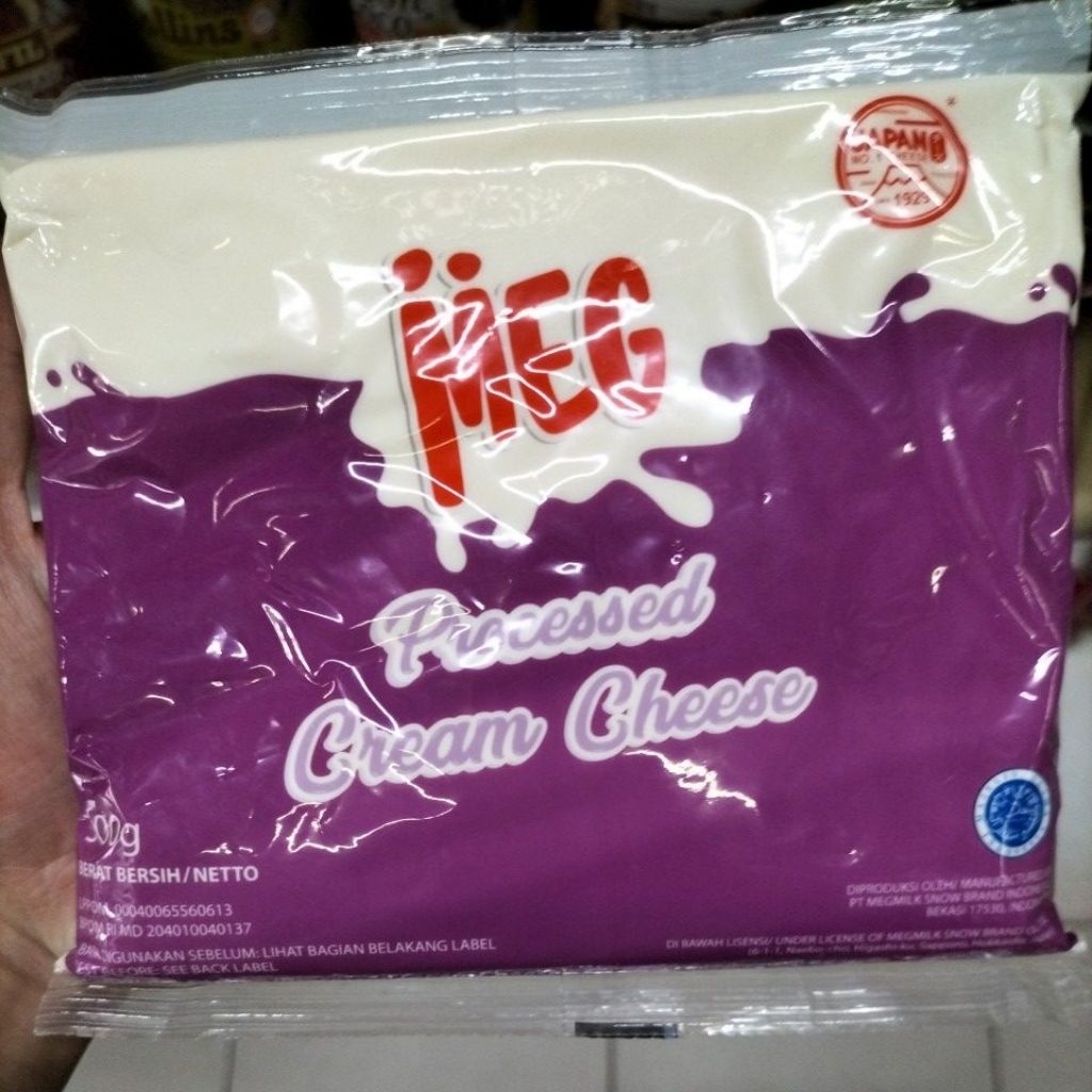 

meg processed cream cheese 300 gram
