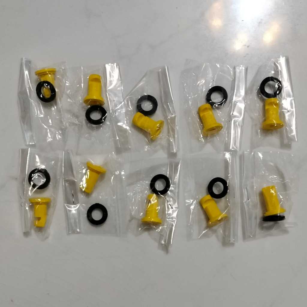 Flat Spray jet Nozzle KUNING spuyer Solo indonesia 425 harga 10pcs