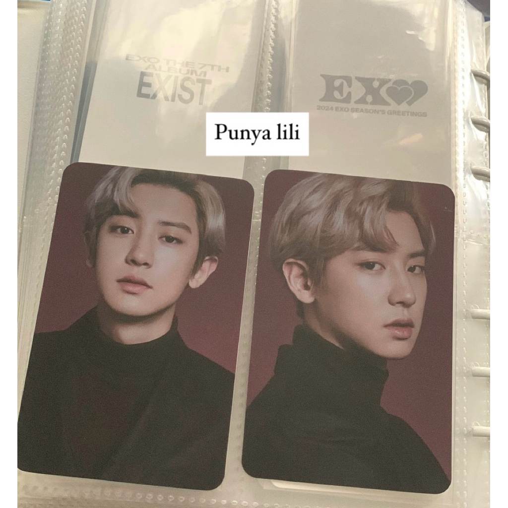 OFFICIAL PHOTOCARD CHANYEOL FLO