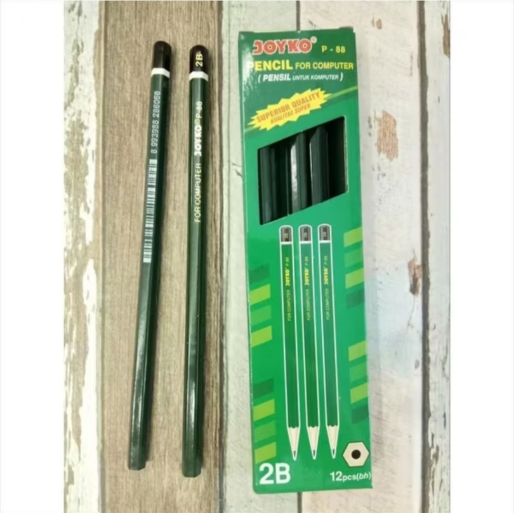

Pensil 2B P-88 1 Pack isi 12pcs