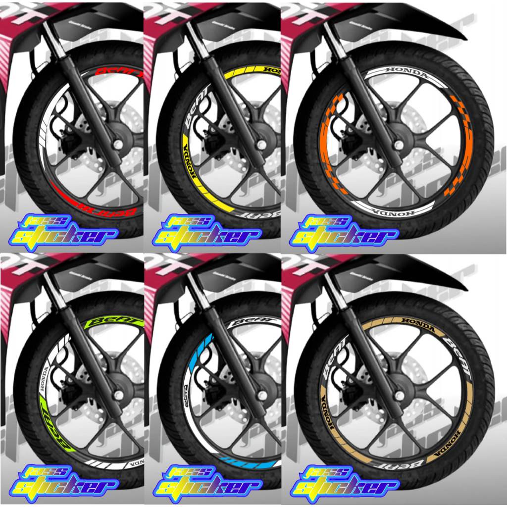 COD STICKER PELEK BEAT / STIKER PELEK BEAT / VARIASI PELEK BEAT / AKSESORIS  PELEK BEAT