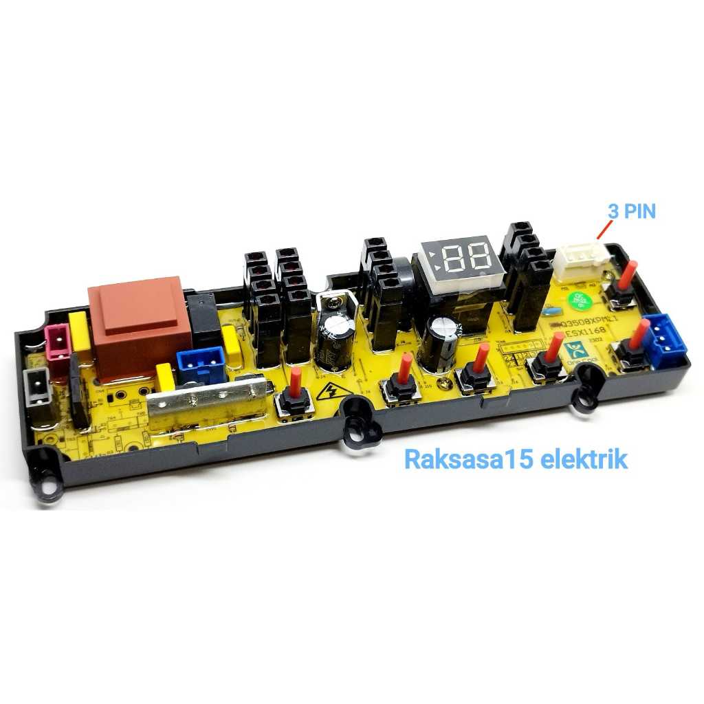 Modul PCB Mesin Cuci SHARP ESH758TGY ESH858TGY Modul Mesin Cuci SHARP ESH-758T-GY ESH-858T-GY (69)