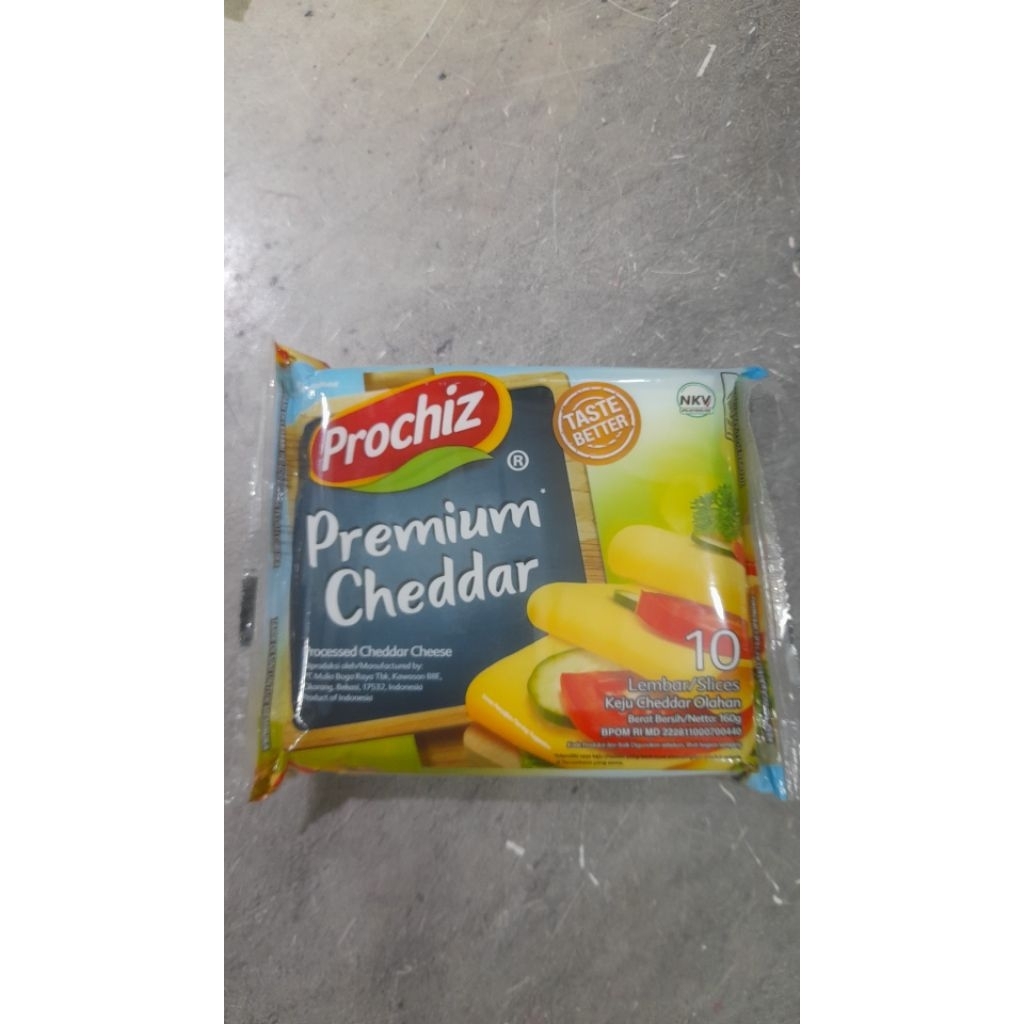 

prochiz Keju Slice 10 lembar 160 Gram