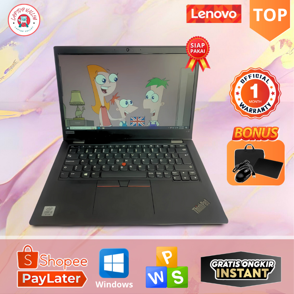 Laptop Lenovo Thinkpad T14 Core i3/i5 GEN 10 - MURAH BERKUALITAS DAN BERGARANSI