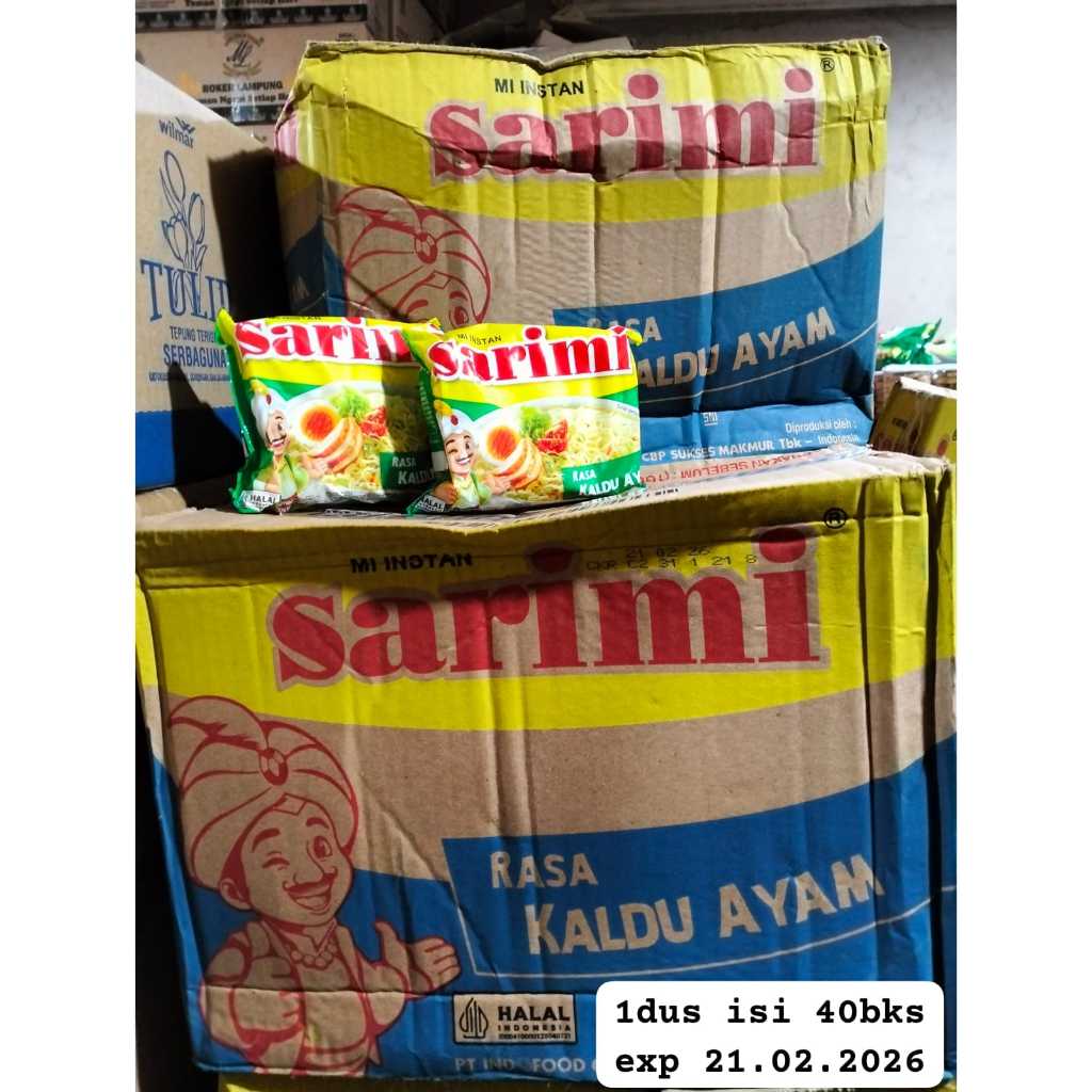 

Promo Sarimi rasa Kaldu Ayam 1 dus isi 40pcs MIE INSTAN PROMO HARGA PER DUS TERMURAH