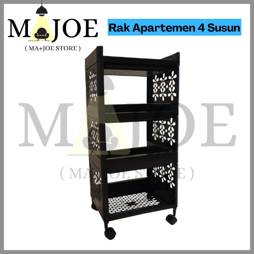 RAK APARTEMEN / RAK BUKU 4 SUSUN / RAK BUKU / RAK APARTEMEN 4 SUSUN / RAK YOYO 4 SUSUN / RAK YOYO