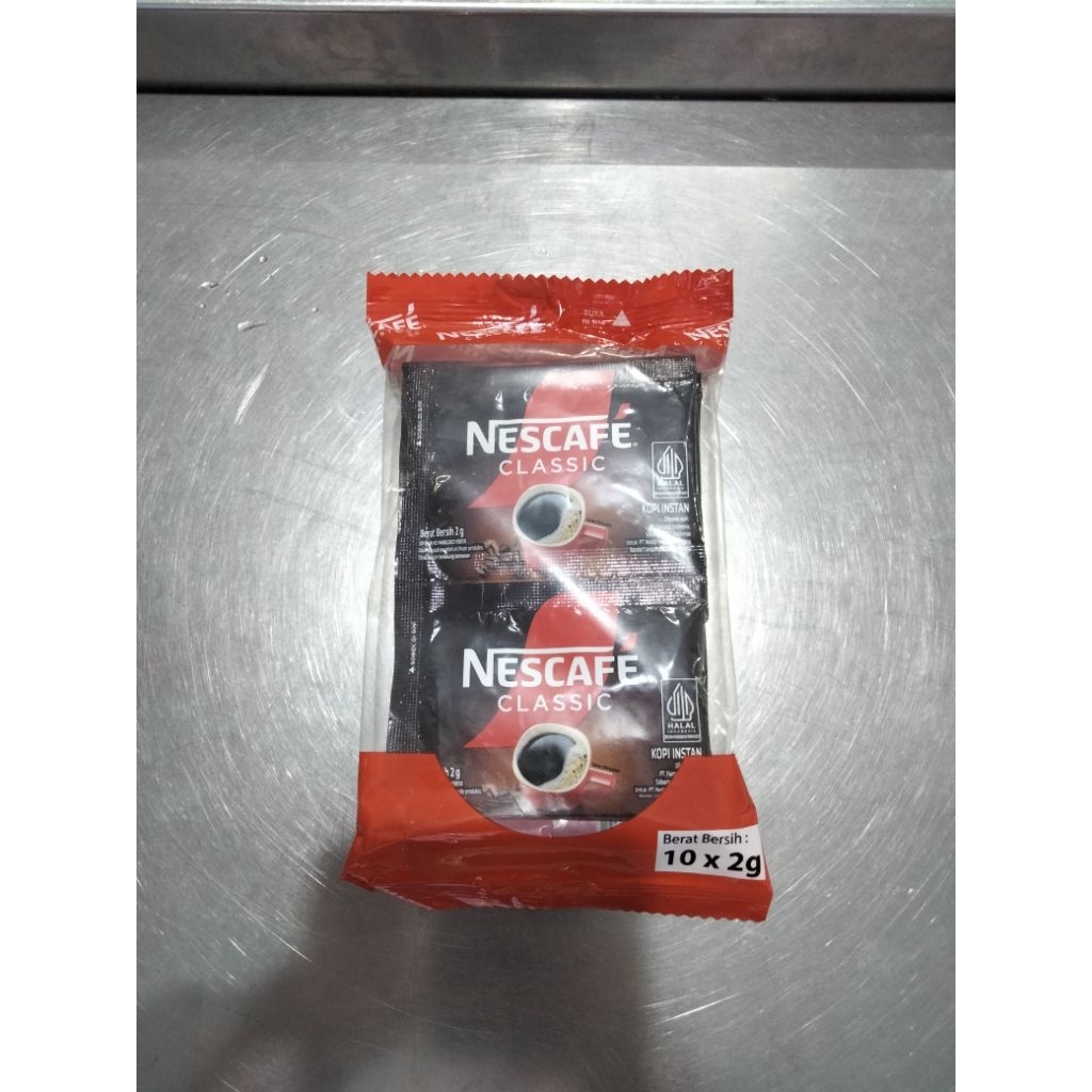 

Nescafe classic 10×2gr