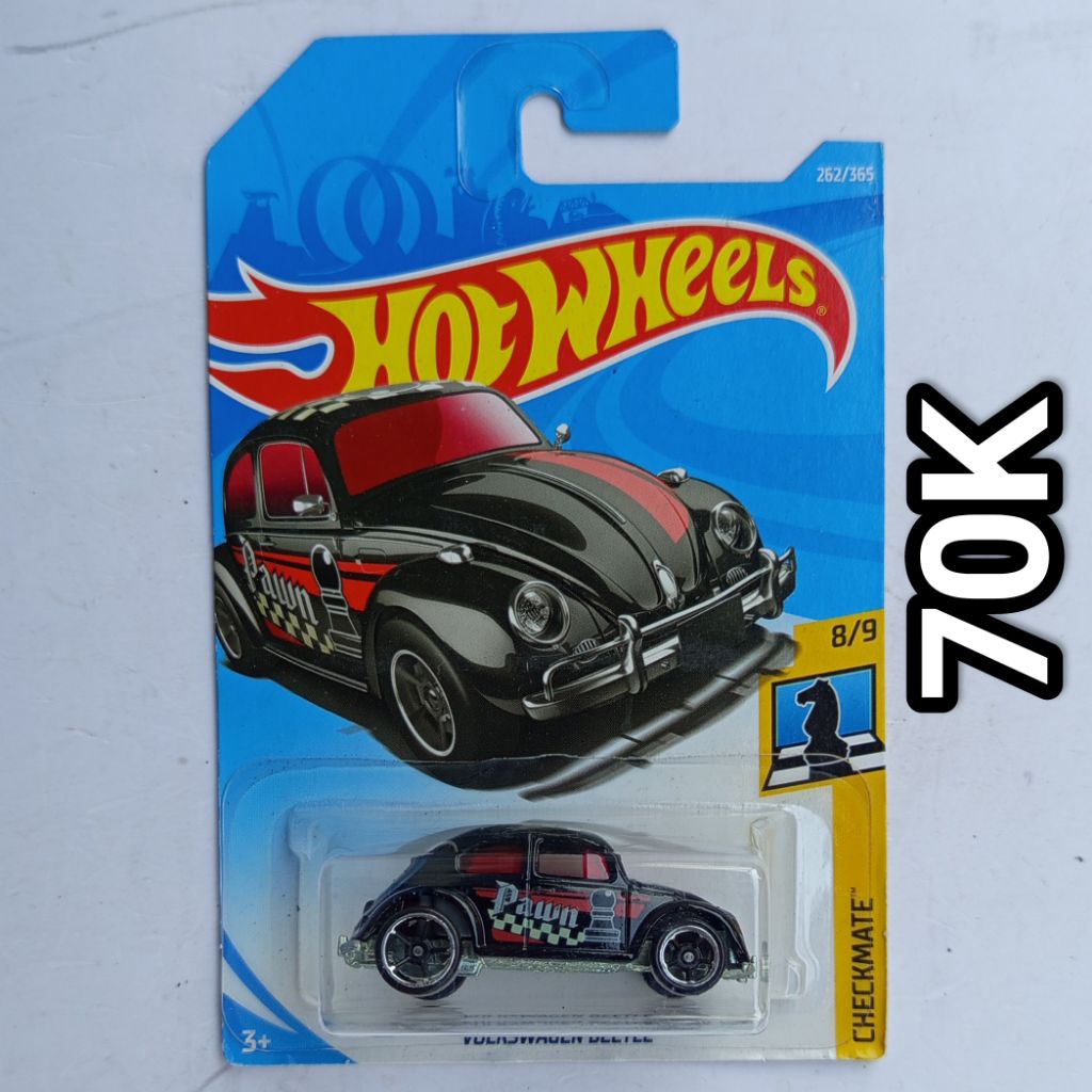 Hot Wheels Checkmate VW Volkswagen Beetle Bug Kodok Pawn