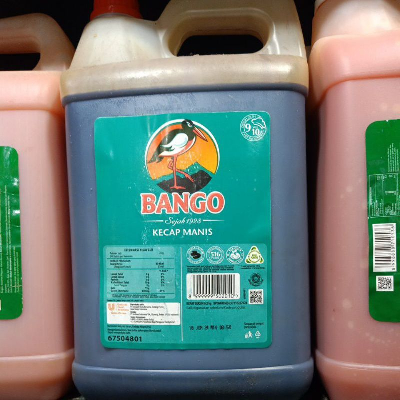 

Kecap Bango ukuran 6,2kg Bisa Instan