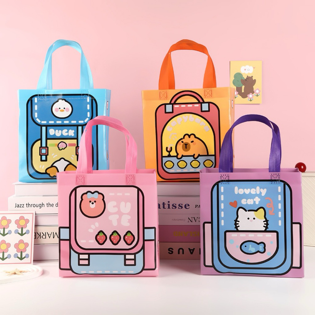 

Goodie Bag Karakter Happy Birthday Sanrio Tas Spunbond Souvenir Ulang Tahun Hampers Small