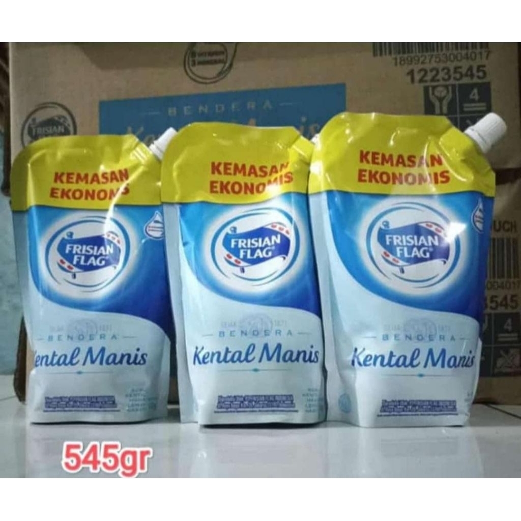 

Frisian flag susu kental manis Refill 545gr