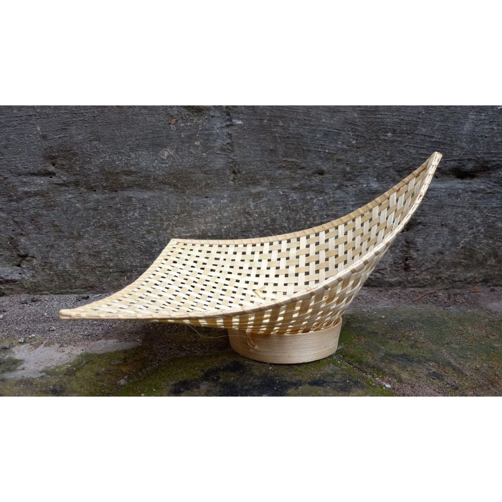 Piring Pincuk Bambu | Pincuk Pecel | Pincuk Anyaman Bambu | Pincuk Nasi | Pincuk Lesehan | Piring Ba