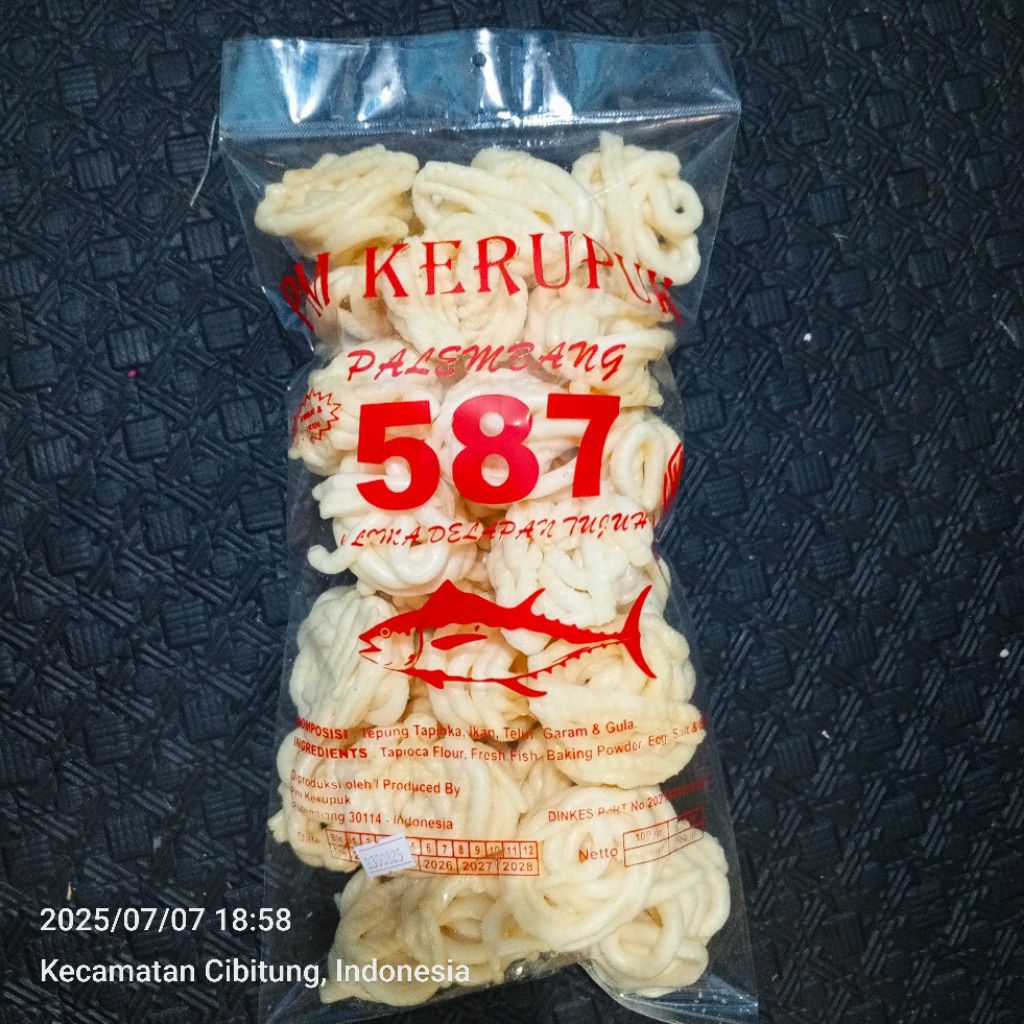 

KERUPUK SANGGUL PALEMBANG 170GR
