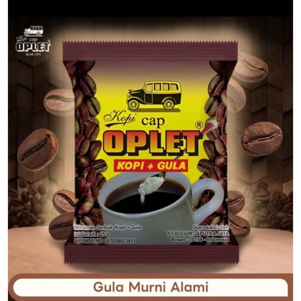 

kopi oplet kopi gula @10 sachet