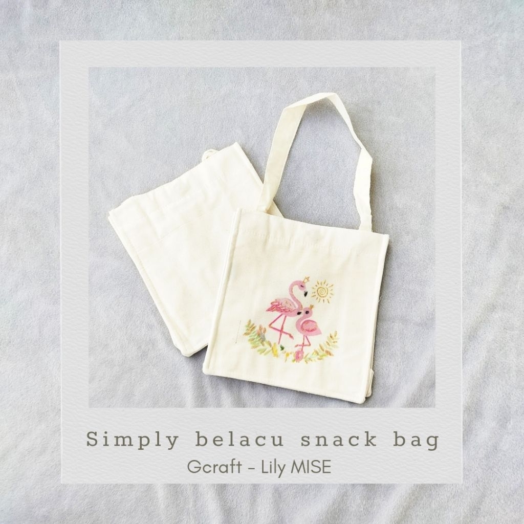 

belacu snack bag - tas mini belacu - tas snack