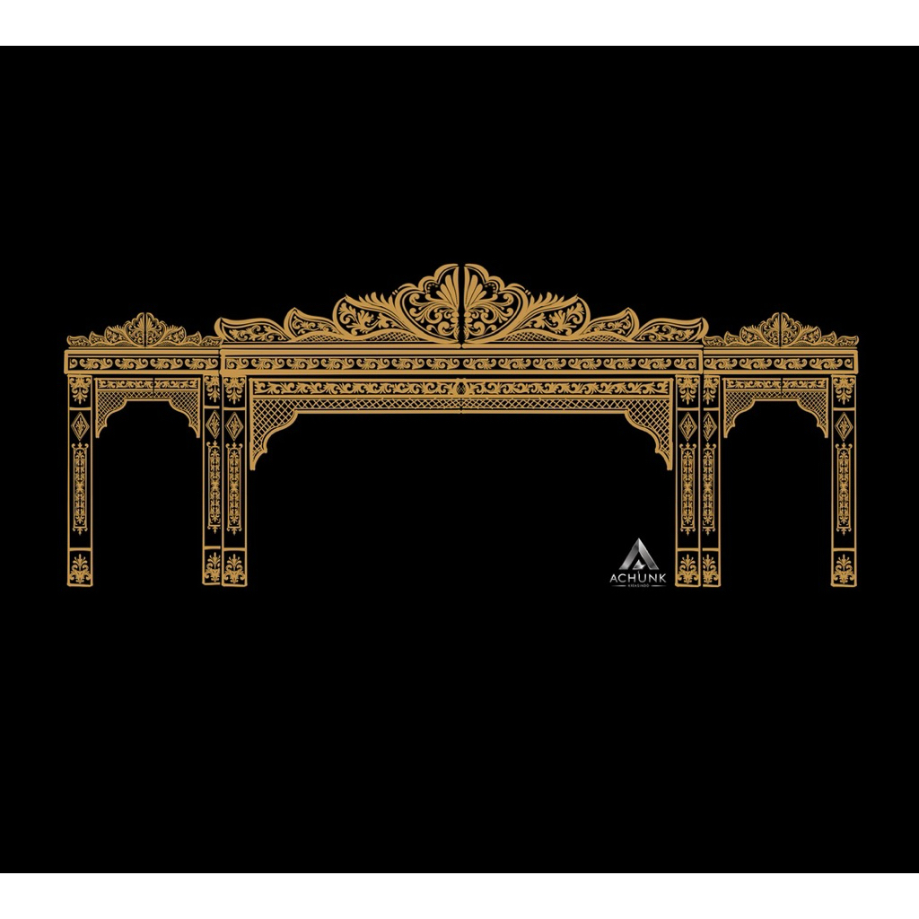 dekorasi ukir spon modern konsep