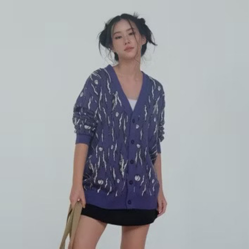 3Second x Karafuru Sweater Cardigan