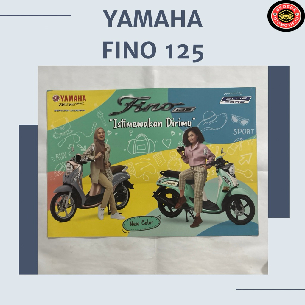 Brosur Yamaha Fino 125 ( leaflet )
