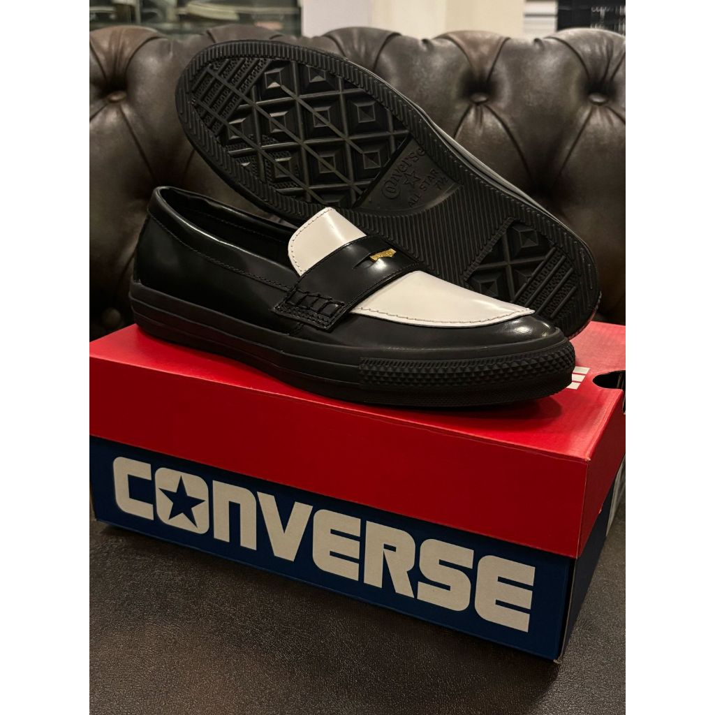 CONVERSE ALL STAR COUPE COIN LOAFER BLACK WHITE