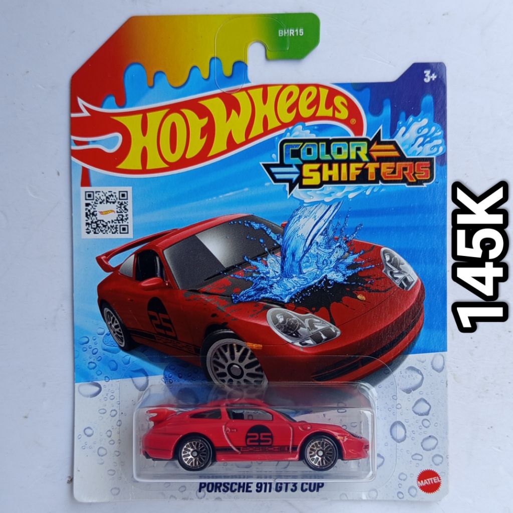 Hot Wheels Color Shifters Porsche 911 GT3 Cup