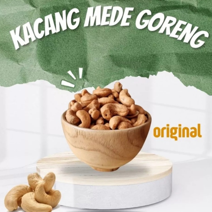 

Cemilan Kacang Mede Matang Mete Goreng 1 kg