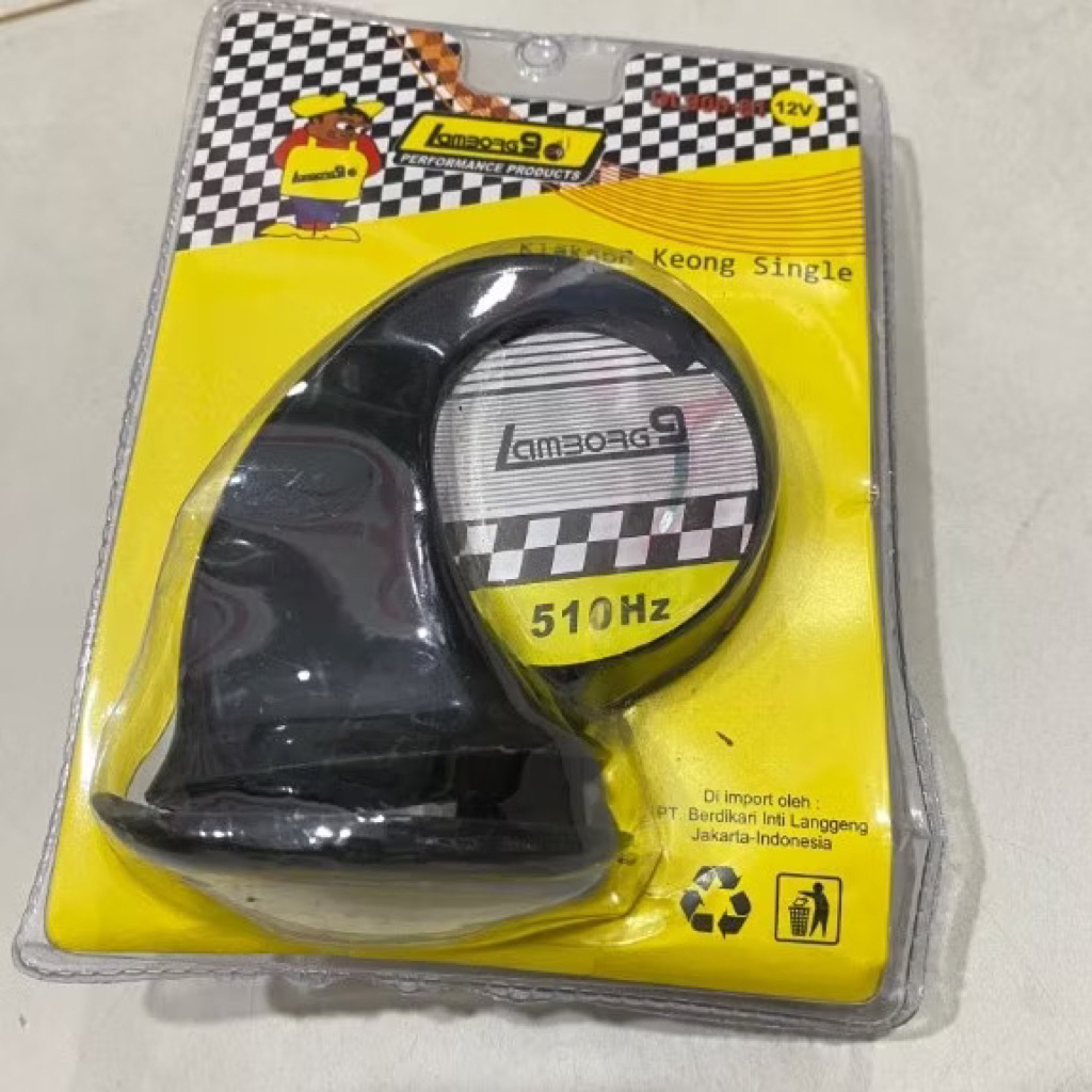 Klakson single keong mini /klakson keong single import/klakson keong kecil