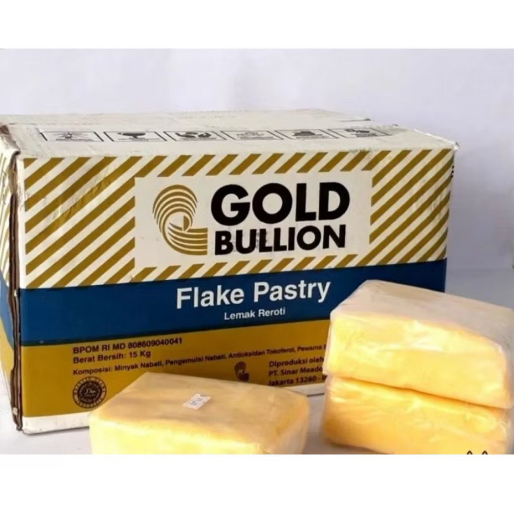 

GOLD BULLION FLAKE PASTRY KORSVET REPACK ( 250gr, 500 gr)