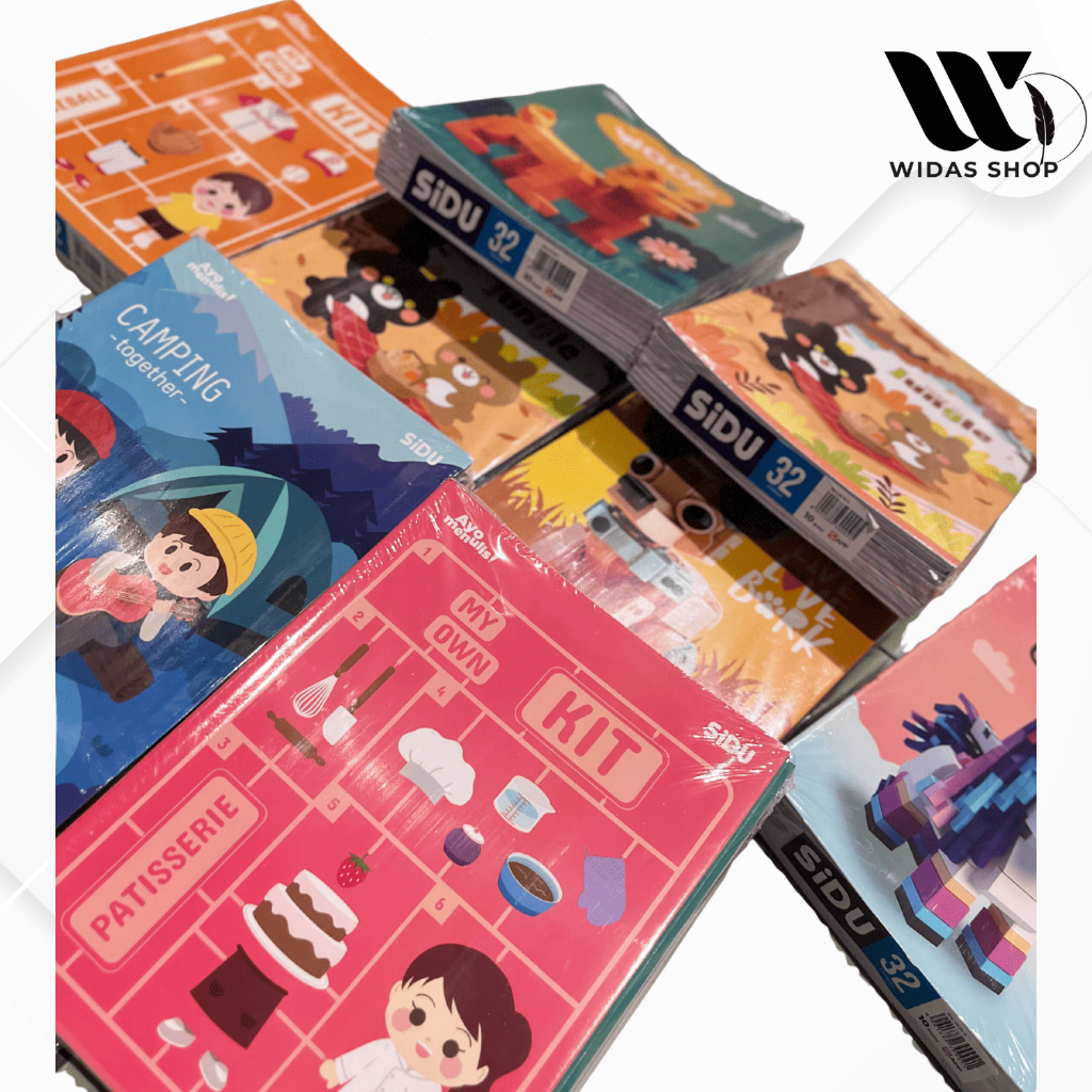 

Buku Tulis SiDU 32 Lembar (10 buku)