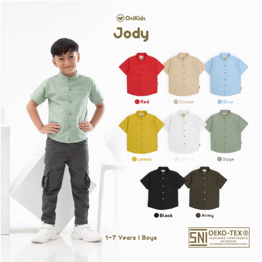 Ovi Kids Kemeja Jody Anak