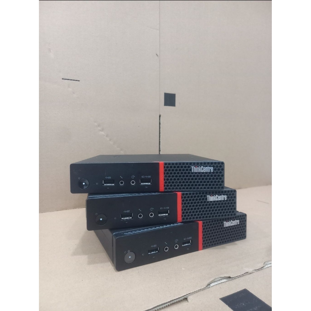 MINI PC LENOVO M715Q AMD PRO A6 8570E RAM 8 GB SSD 128 GB LIKE NEW BERGARANSI