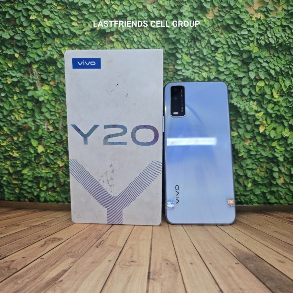 Vivo Y20 3/64 GB Second Murah Mulus - HP Bekas Normal No Minus Bergaransi