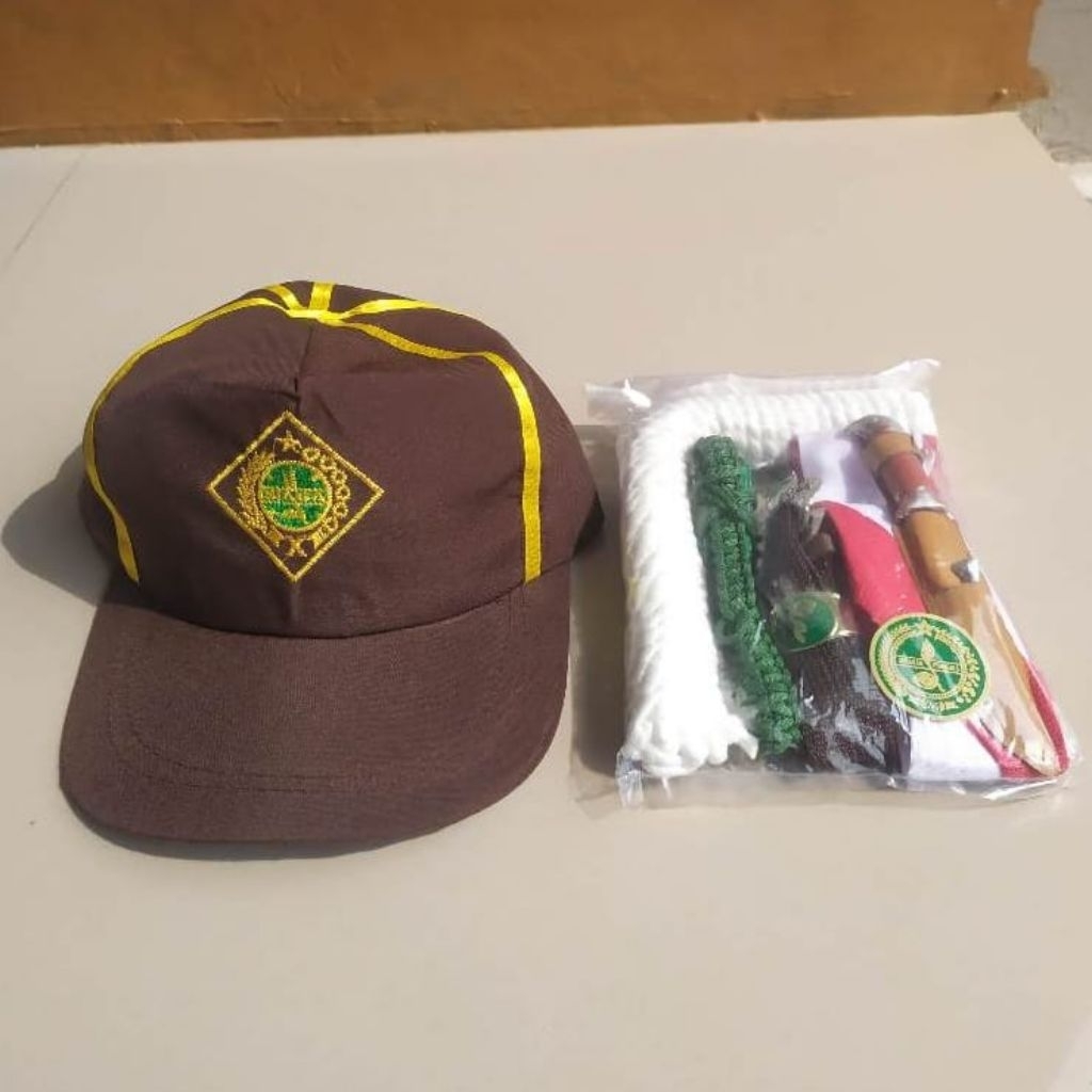 Paket Hamat atribut pramuka alat perlengkapan pramuka SD siaga