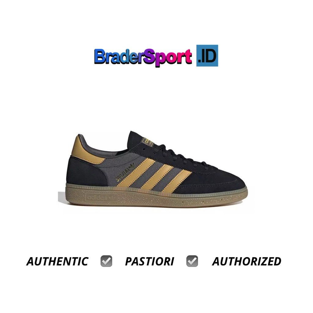 Adidas Handball Spezial Core Black Yellow BNIB 100% Original