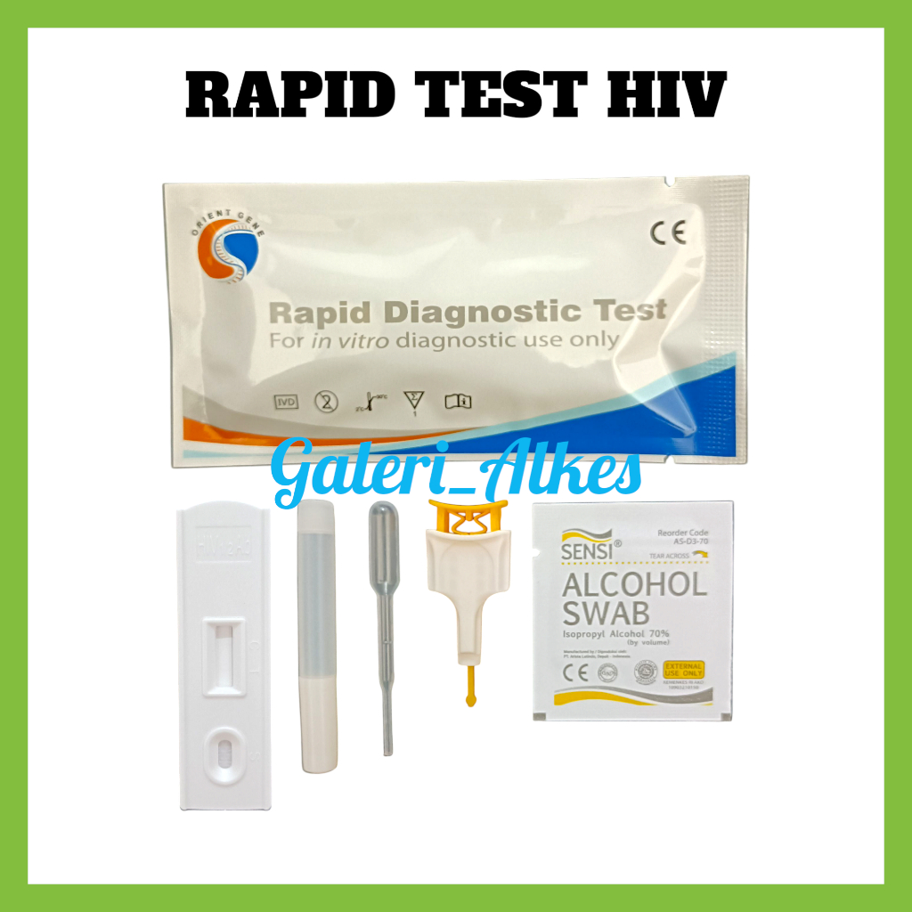 Alat Tes HIV Mandiri 1 Set Lengkap
