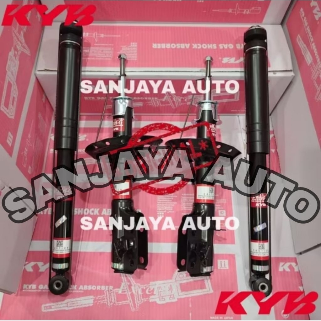 Shockbreaker Shock Absober Honda Jazz RS / Jazz rs Depan dan Belakang Original KYB Excel-G Japan