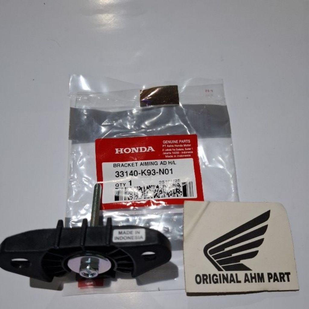 33140-K93-N01 Bracket Baut Setelan LampuDepan Honda New Scoopy Fi eSP LED K93 Ring 12