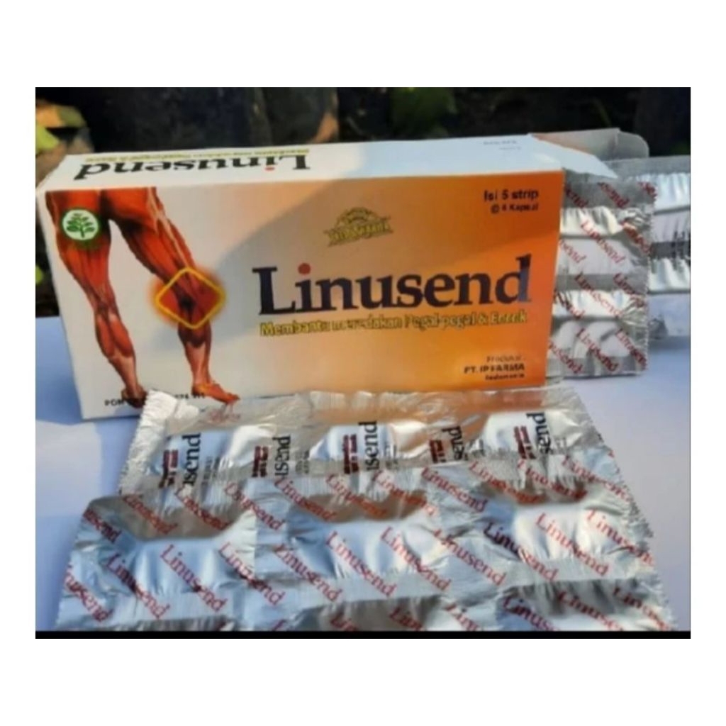 Linusend Kapsul pegal pegal dan encok