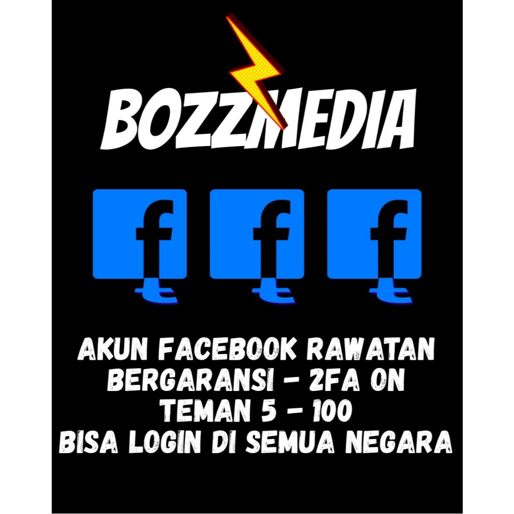 Jual Akun FB Rawatan Bergaransi