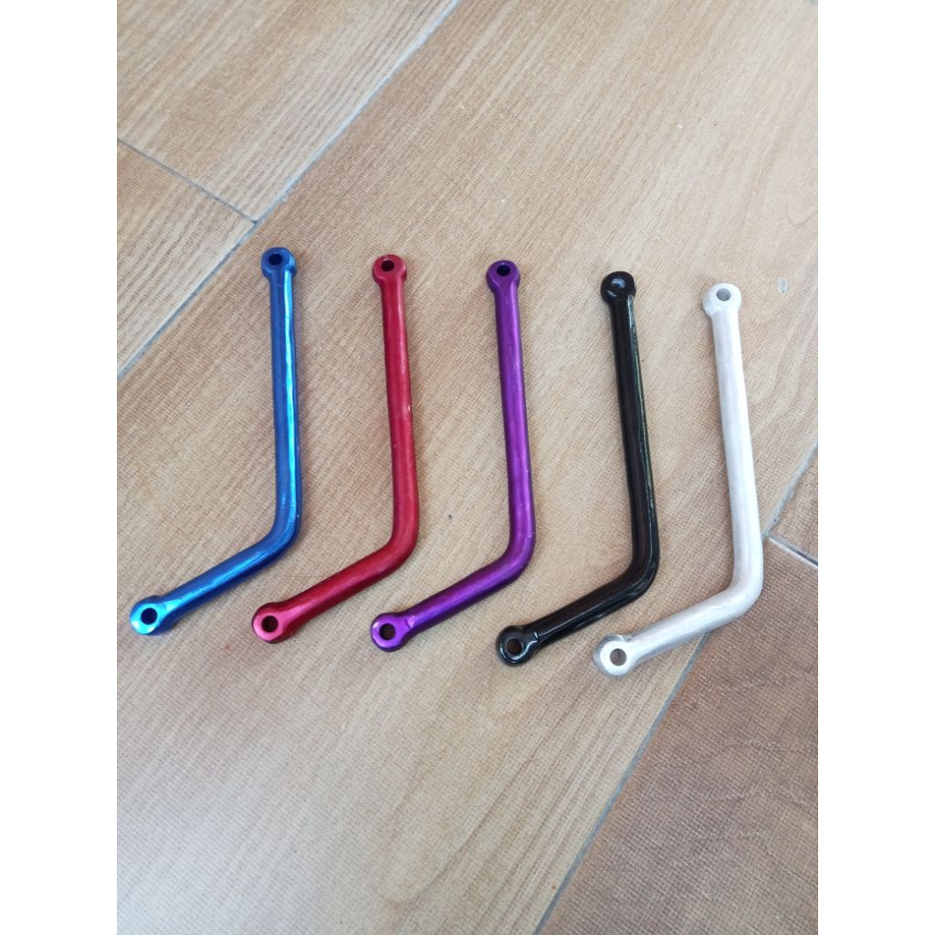 L knalpot pangkon knalpot brecket knalpot panjang 19cm almunium cnc