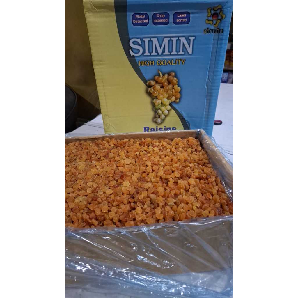 

Kismis Manis Simin Golden Raisins 10 kg