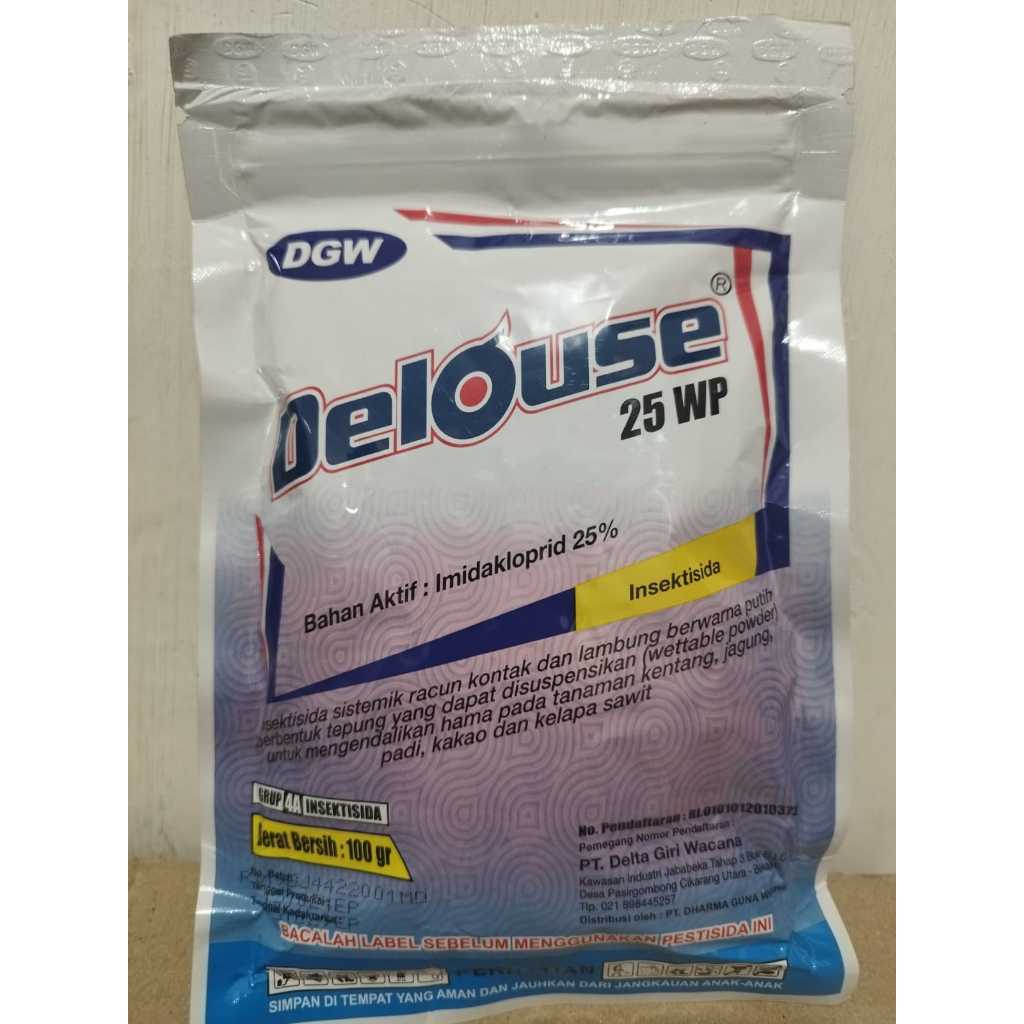 

DGW DELOUSE 25 WP 100 Gram INSEKTISIDA