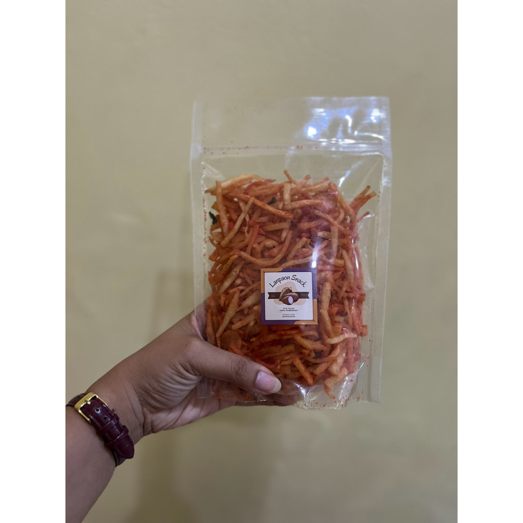 

Kripik Stick Talas Balado 100% Home Made