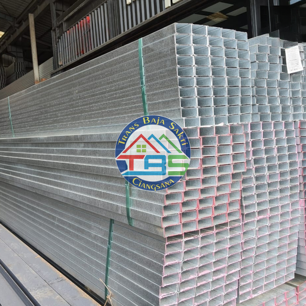 Baja Ringan Tebal 0.70Mm Atau Tebal 0.75Mm / Cnp Baja Ringan / Kanal C / C75 Murah