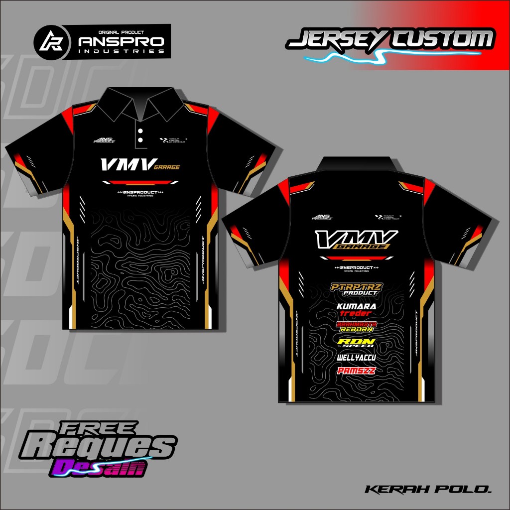 Jersey racing  kerah polo jersey balap free request jersey racing balap joki dragg
