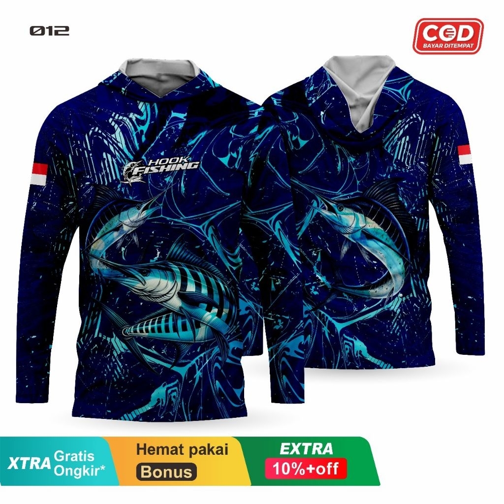 Kaos Mancing Keren / Baju Mancing / Jersey Mancing Terbaru / Kaos Fishing
