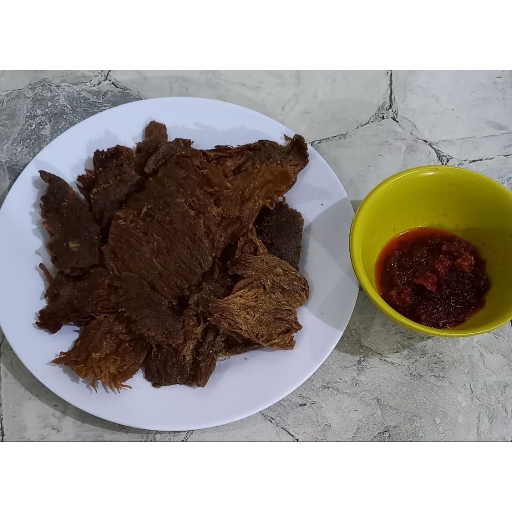 

DENDENG SAPI PADANG SIAP MAKAN DENDENG SAPI KERING CABE MERAH SIAP MAKAN 100 GRAM DENDENG DAGING SAPI HOMEMADE SIAP MAKAN 100 GRAM