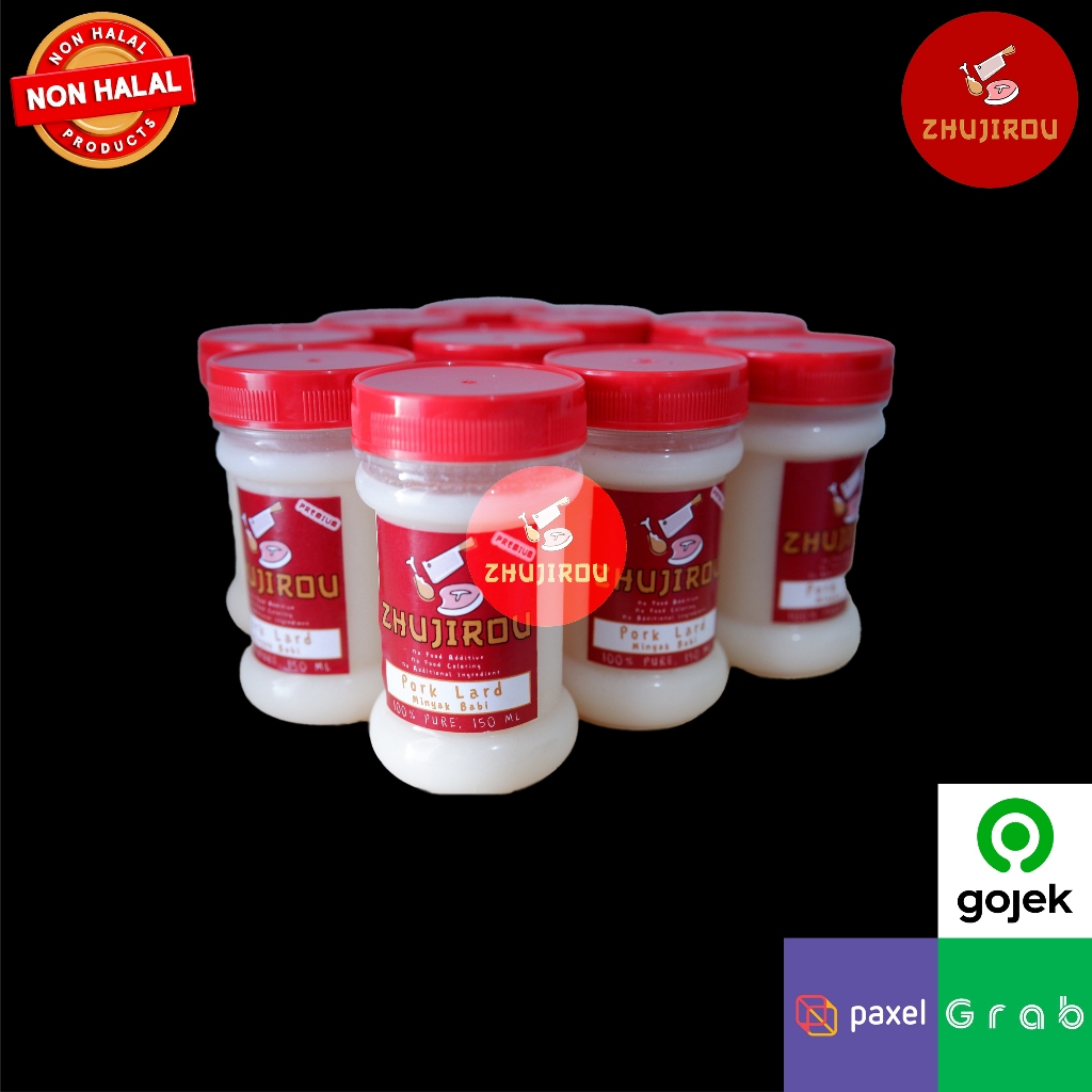 

Minyak Babi Pork Lard Premium 150ml - 150 ml - ZHUJIROU
